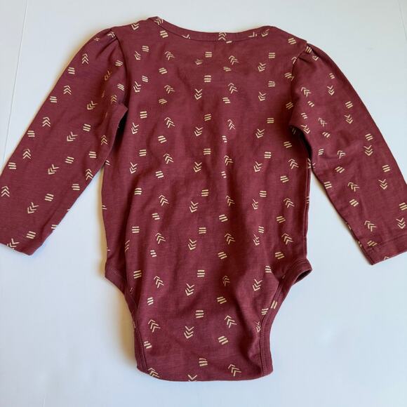 NEW Little Liam & Kate Quinn Long Sleeve Organic Cotton Bodysuit 18-24 Months - Picture 8 of 8